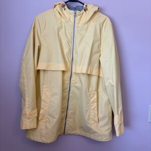 Appleseed's Yellow Hooded Rain Jacket